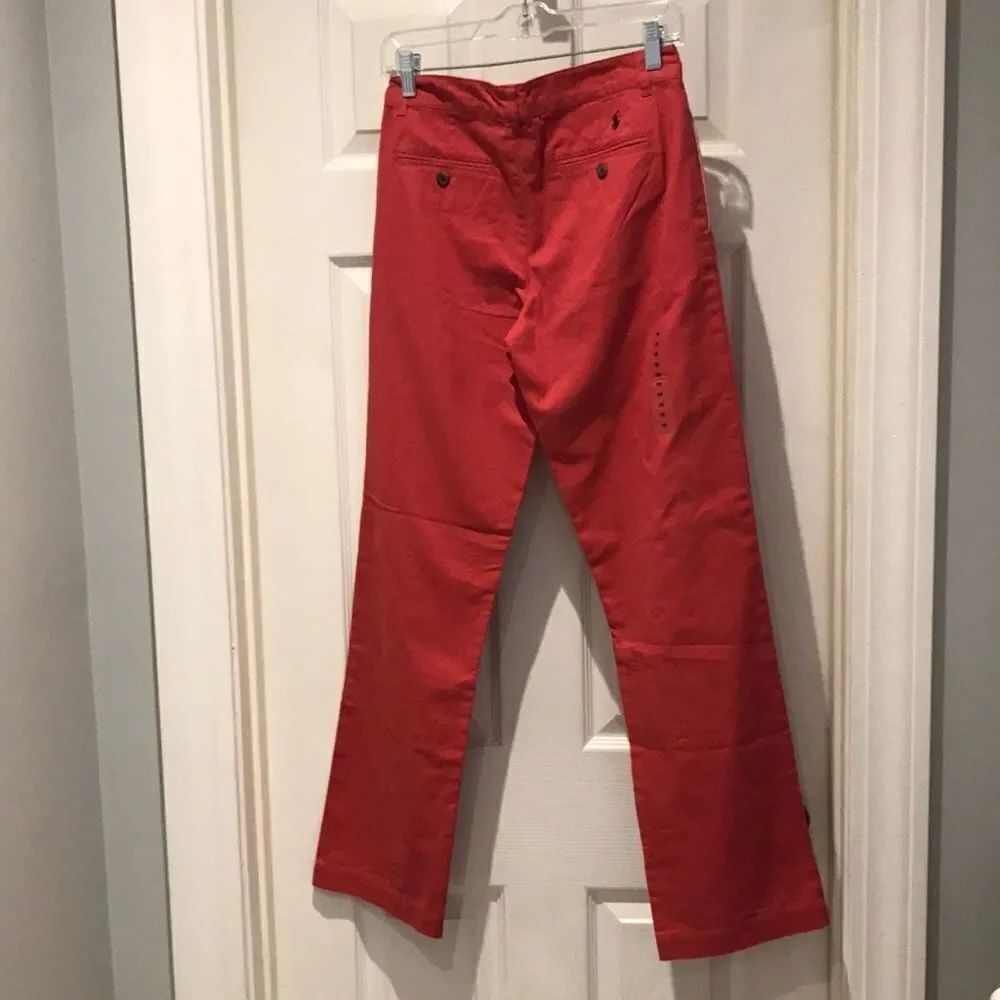 Polo Ralph Lauren red NWOT pants SZ 16